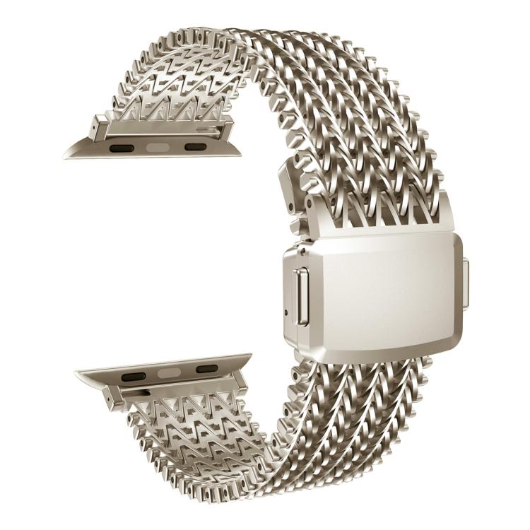 Cinturino per orologio in maglia magnetica in acciaio inossidabile, For Apple Watch 46mm / 49mm / 45mm / 44mm, For Apple Watch 42mm / 41mm / 40mm / 38mm