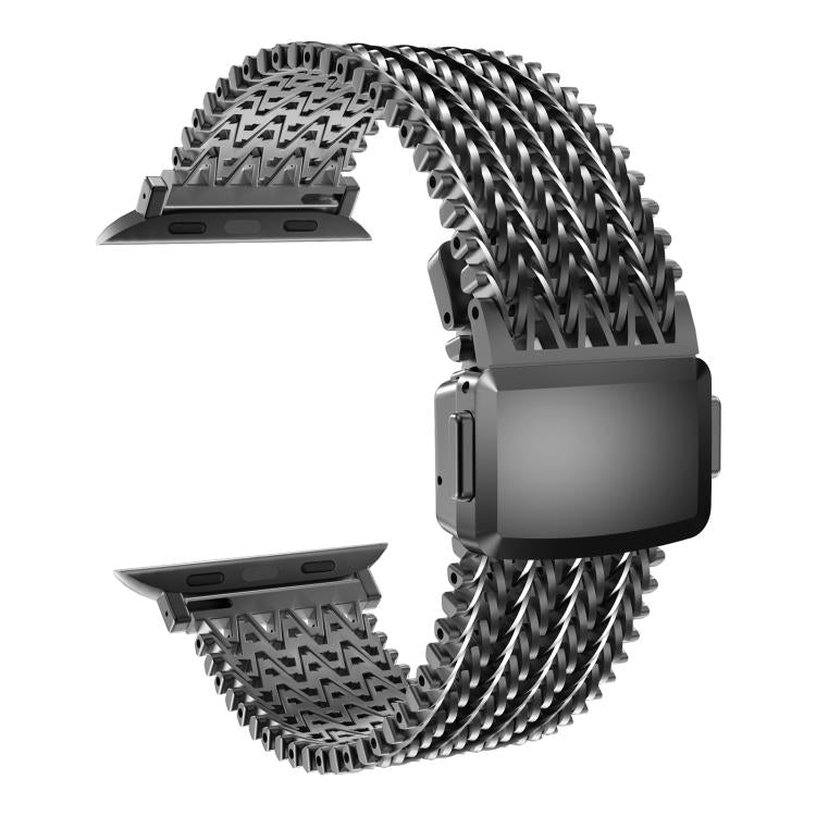 Cinturino per orologio in maglia magnetica in acciaio inossidabile, For Apple Watch 46mm / 49mm / 45mm / 44mm, For Apple Watch 42mm / 41mm / 40mm / 38mm