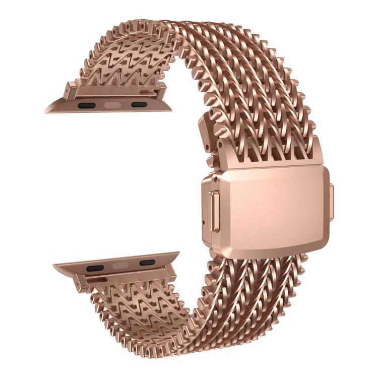 Cinturino per orologio in maglia magnetica in acciaio inossidabile, For Apple Watch 46mm / 49mm / 45mm / 44mm, For Apple Watch 42mm / 41mm / 40mm / 38mm