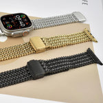 Cinturino per orologio in maglia magnetica in acciaio inossidabile, For Apple Watch 46mm / 49mm / 45mm / 44mm, For Apple Watch 42mm / 41mm / 40mm / 38mm