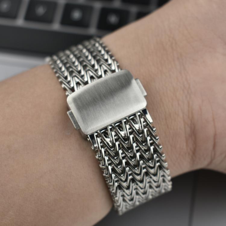 Cinturino per orologio in maglia magnetica in acciaio inossidabile, For Apple Watch 46mm / 49mm / 45mm / 44mm, For Apple Watch 42mm / 41mm / 40mm / 38mm
