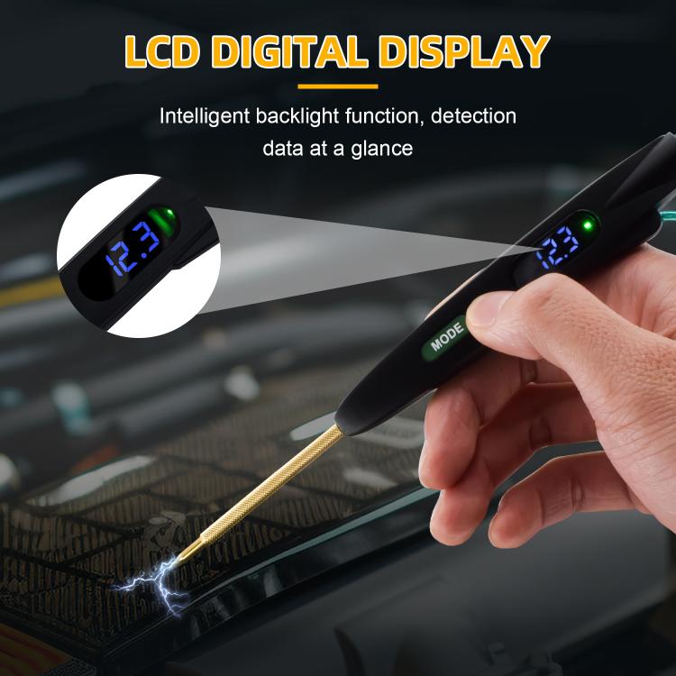 Vgate VT100 Tester multifunzione per circuiti elettrici auto, sonda di tensione a penna, VT100