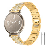 Cinturino per orologio in acciaio con diamanti xDfind, 22mm For Amazfit GTR 4/3/3 Pro/Bip6/Bip5, 20mm For Amazfit Bip U / Lite / Bip 3 Pro, 20mm For Amazfit GTS4 mini/GTS3/2/2E/GT2 mini, 18mm For Huawei GT5/GT4 41mm / OPPO Watch X2 Mini                ...