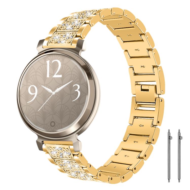 Cinturino per orologio in acciaio con diamanti xDfind, 22mm For Amazfit GTR 4/3/3 Pro/Bip6/Bip5, 20mm For Amazfit Bip U / Lite / Bip 3 Pro, 20mm For Amazfit GTS4 mini/GTS3/2/2E/GT2 mini, 18mm For Huawei GT5/GT4 41mm / OPPO Watch X2 Mini                ...