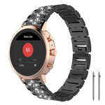 Cinturino per orologio in acciaio con diamanti xDfind, 22mm For Amazfit GTR 4/3/3 Pro/Bip6/Bip5, 20mm For Amazfit Bip U / Lite / Bip 3 Pro, 20mm For Amazfit GTS4 mini/GTS3/2/2E/GT2 mini, 18mm For Huawei GT5/GT4 41mm / OPPO Watch X2 Mini                ...