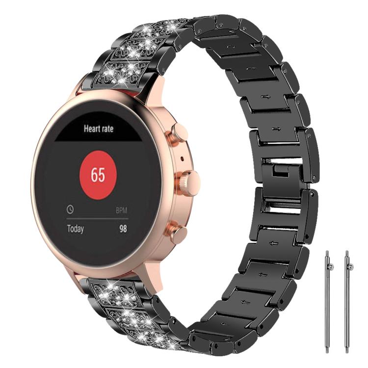 Cinturino per orologio in acciaio con diamanti xDfind, 22mm For Amazfit GTR 4/3/3 Pro/Bip6/Bip5, 20mm For Amazfit Bip U / Lite / Bip 3 Pro, 20mm For Amazfit GTS4 mini/GTS3/2/2E/GT2 mini, 18mm For Huawei GT5/GT4 41mm / OPPO Watch X2 Mini                ...