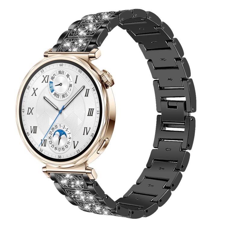 Cinturino per orologio in acciaio con diamanti xDfind, 22mm For Amazfit GTR 4/3/3 Pro/Bip6/Bip5, 20mm For Amazfit Bip U / Lite / Bip 3 Pro, 20mm For Amazfit GTS4 mini/GTS3/2/2E/GT2 mini, 18mm For Huawei GT5/GT4 41mm / OPPO Watch X2 Mini                ...
