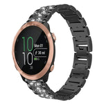 Cinturino per orologio in acciaio con diamanti xDfind, 22mm For Suunto Race S / Race / 9 Peak / 5 Peak, 20mm For Garmin Forerunner 570 42mm/245/645/158, 22mm For Garmin Venu 3 / vivoactive4, 20mm For Garmin venu 2 / venu / Sq2 / Sq                     ...