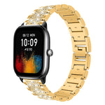 Cinturino per orologio in acciaio con diamanti xDfind, 22mm For Amazfit GTR 4/3/3 Pro/Bip6/Bip5, 20mm For Amazfit Bip U / Lite / Bip 3 Pro, 20mm For Amazfit GTS4 mini/GTS3/2/2E/GT2 mini, 18mm For Huawei GT5/GT4 41mm / OPPO Watch X2 Mini                ...