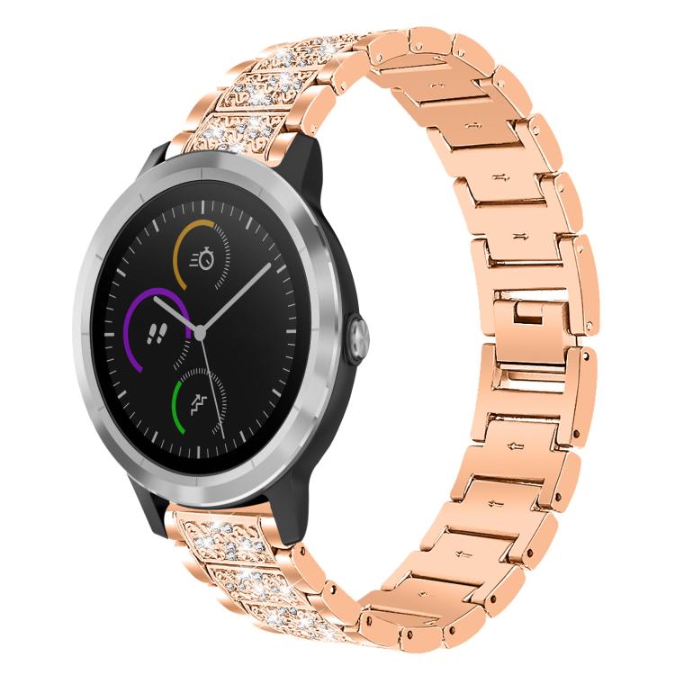 Cinturino per orologio in acciaio con diamanti xDfind, 22mm For Suunto Race S / Race / 9 Peak / 5 Peak, 20mm For Garmin Forerunner 570 42mm/245/645/158, 22mm For Garmin Venu 3 / vivoactive4, 20mm For Garmin venu 2 / venu / Sq2 / Sq                     ...