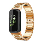 Cinturino per orologio in acciaio con diamanti xDfind, 20mm For Amazfit Active 2 / GTS4 Mini, 22mm For Huawei Watch GT5/GT5 Pro/4/4 Pro, 22mm For Fossil Gen 5 Carlyle/Julianna/Garrett, 12mm