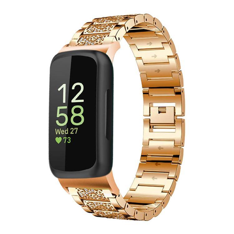 Cinturino per orologio in acciaio con diamanti xDfind, 20mm For Amazfit Active 2 / GTS4 Mini, 22mm For Huawei Watch GT5/GT5 Pro/4/4 Pro, 22mm For Fossil Gen 5 Carlyle/Julianna/Garrett, 12mm