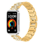 Cinturino per orologio in acciaio inossidabile con diamanti xDfind, For Huawei Watch Fit 5 / Fit 5 Pro 20mm, For Huawei Band 10 / 9 / 8 14mm