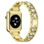 Cinturino per orologio in acciaio inossidabile con diamanti xDfind, For Apple Watch 42 / 44 / 45 / 46 / 49mm, For Apple Watch 38 / 40 / 41 / S10 42mm