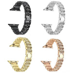 Cinturino per orologio in acciaio inossidabile con diamanti xDfind, For Apple Watch 42 / 44 / 45 / 46 / 49mm, For Apple Watch 38 / 40 / 41 / S10 42mm