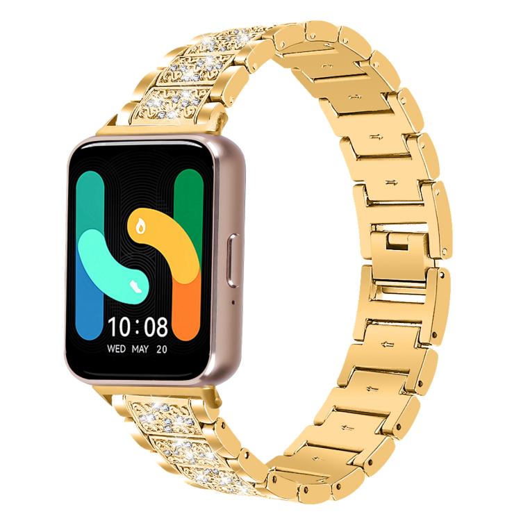 Cinturino per orologio in acciaio inossidabile con diamanti xDfind, For Samsung Galaxy Watch Ultra / Ultra 2025, For Samsung Galaxy Watch8 / Watch8 Classic, For Samsung Galaxy Watch7 / FE / 6 / 5 / 4, For Samsung Galaxy Fit3
