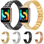 Cinturino per orologio in acciaio inossidabile con diamanti xDfind, For Samsung Galaxy Watch Ultra / Ultra 2025, For Samsung Galaxy Watch8 / Watch8 Classic, For Samsung Galaxy Watch7 / FE / 6 / 5 / 4, For Samsung Galaxy Fit3