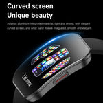 Smartwatch sportivo U17 con schermo curvo ultrasottile da 1,85 pollici e certificazione IP68.