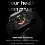 Smartwatch sportivo U17 con schermo curvo ultrasottile da 1,85 pollici e certificazione IP68.
