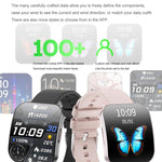 Smartwatch sportivo U17 con schermo curvo ultrasottile da 1,85 pollici e certificazione IP68.