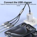 3 in 1 OTG Expander Splitter Dock Station, USB-A to USB-A, USB-C / Type-C to USB-A