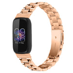 Cinturino per orologio in metallo a sgancio rapido xDfind con tre perline, 12mm