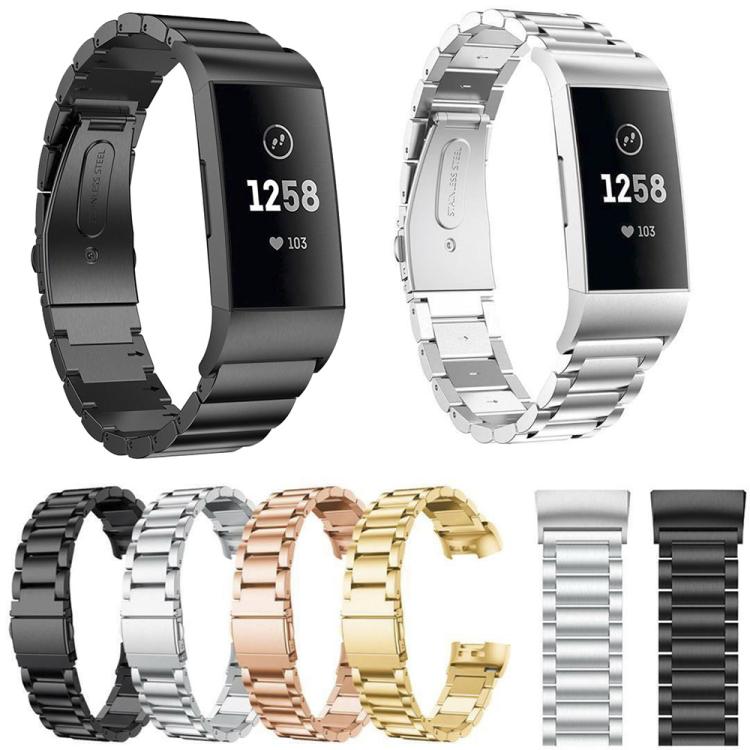Cinturino per orologio in metallo a sgancio rapido xDfind con tre perline, 12mm