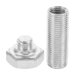 Contenitore portatile esagonale a vite per medicinali e pillole, Hexagonal Screw Pill Storage Tank