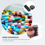 Contenitore portatile esagonale a vite per medicinali e pillole, Hexagonal Screw Pill Storage Tank