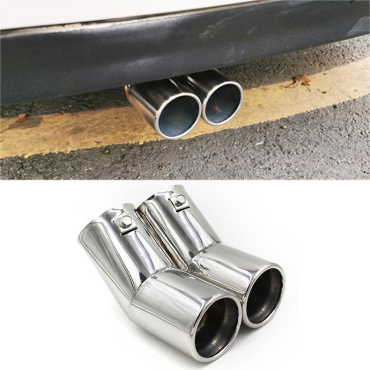 Tubo di scarico in acciaio inossidabile modificato per auto, gola posteriore, For Bora 2002-2008