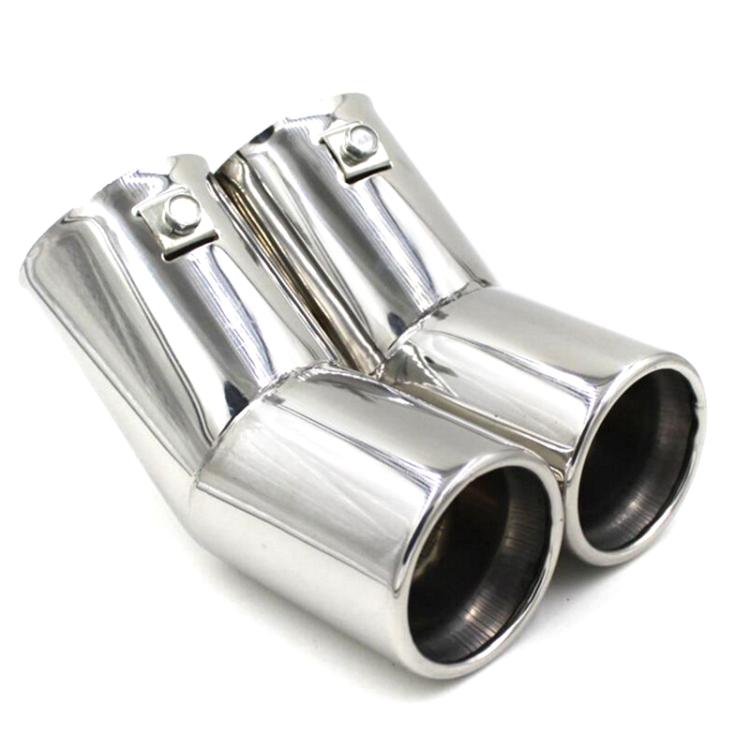 Tubo di scarico in acciaio inossidabile modificato per auto, gola posteriore, For Bora 2002-2008