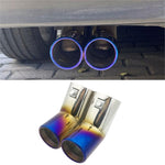 Tubo di scarico in acciaio inossidabile modificato per auto, gola posteriore, For Bora 2002-2008