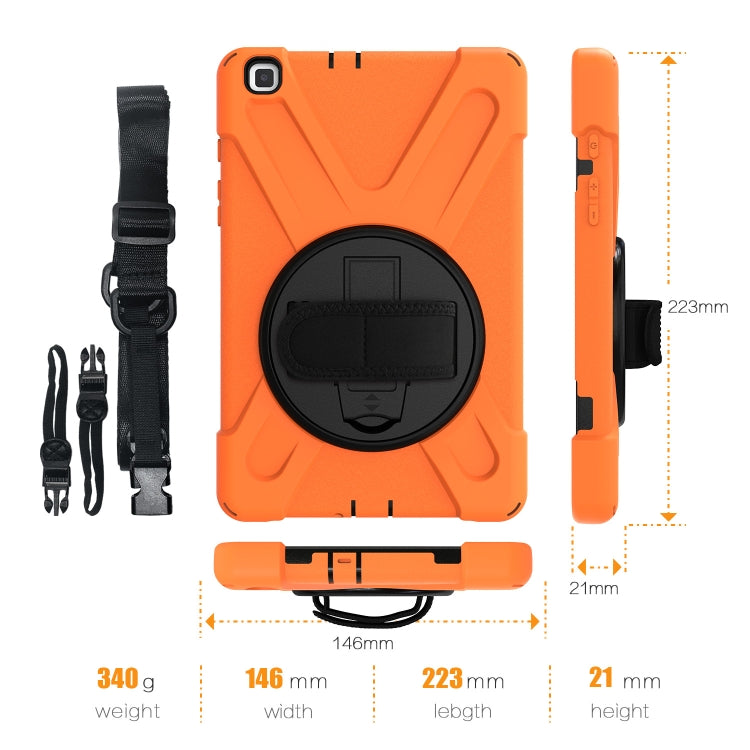 Custodia in silicone con cinturino per Samsung Galaxy Tab