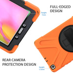 Custodia in silicone con cinturino per Samsung Galaxy Tab