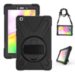 Custodia in silicone con cinturino per Samsung Galaxy Tab