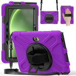 Custodia in silicone con cinturino per Samsung Galaxy Tab