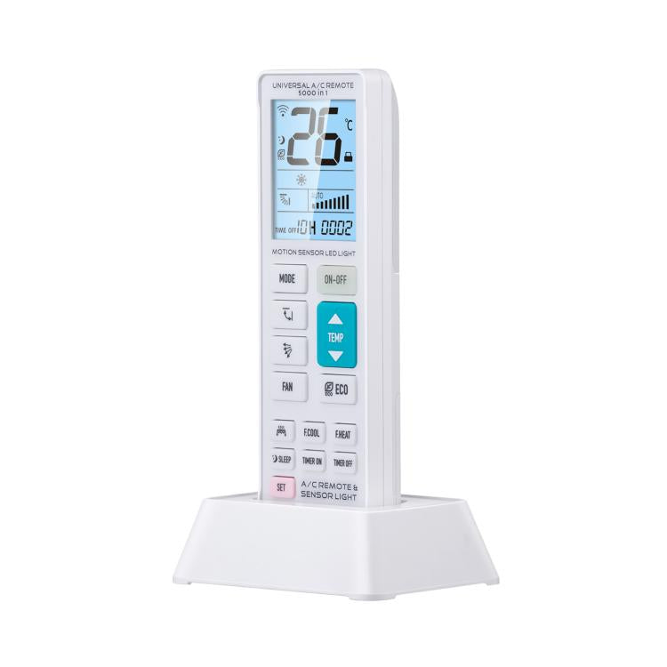 CHUNGHOP K-2268E Universal Air Conditioner Remote Control with LED Sensor Light, K-2268E