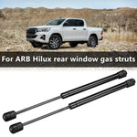 Confezione da 2 pezzi, 325 mm, ARB Tettuccio di supporto per lunotto posteriore, ammortizzatori in vetro 1921VR, For Toyota Hilux Iii Vii