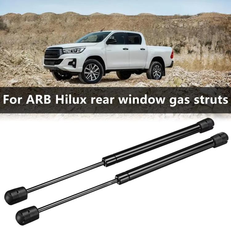 Confezione da 2 pezzi, 325 mm, ARB Tettuccio di supporto per lunotto posteriore, ammortizzatori in vetro 1921VR, For Toyota Hilux Iii Vii