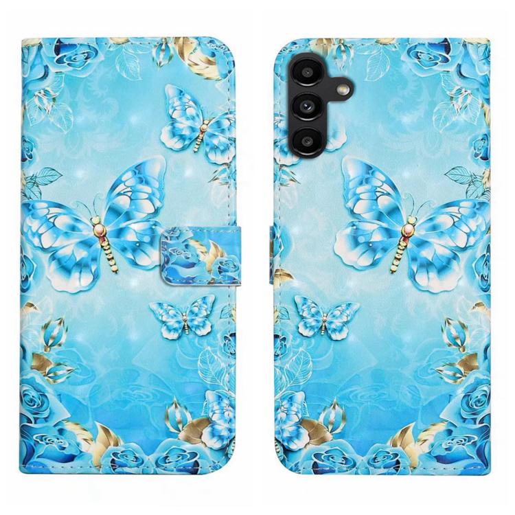 Custodia per telefono in pelle con disegno 3D in rilievo a olio, For Samsung Galaxy A17 5G, For Samsung Galaxy A07 5G