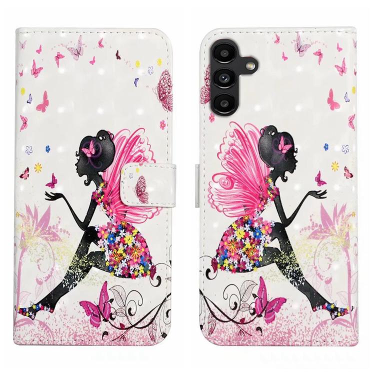Custodia per telefono in pelle con disegno 3D in rilievo a olio, For Samsung Galaxy A17 5G, For Samsung Galaxy A07 5G