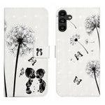 Custodia per telefono in pelle con disegno 3D in rilievo a olio, For Samsung Galaxy A17 5G, For Samsung Galaxy A07 5G