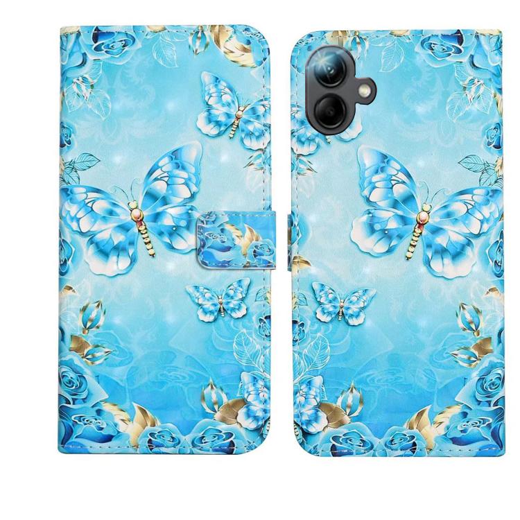 Custodia per telefono in pelle con disegno 3D in rilievo a olio, For Samsung Galaxy A17 5G, For Samsung Galaxy A07 5G