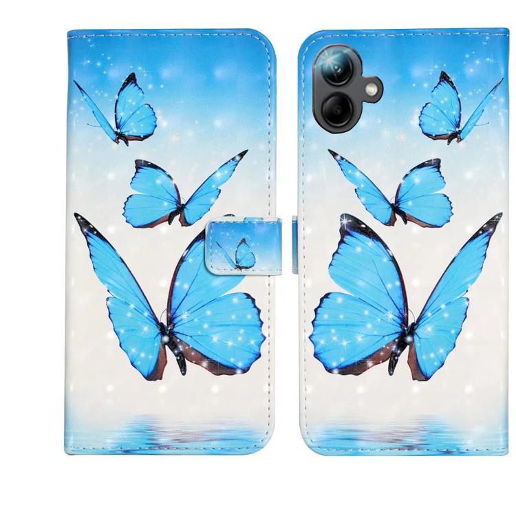 Custodia per telefono in pelle con disegno 3D in rilievo a olio, For Samsung Galaxy A17 5G, For Samsung Galaxy A07 5G