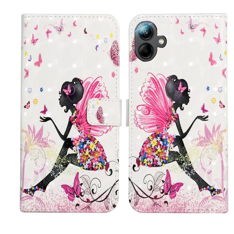 Custodia per telefono in pelle con disegno 3D in rilievo a olio, For Samsung Galaxy A17 5G, For Samsung Galaxy A07 5G