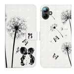 Custodia per telefono in pelle con disegno 3D in rilievo a olio, For Samsung Galaxy A17 5G, For Samsung Galaxy A07 5G
