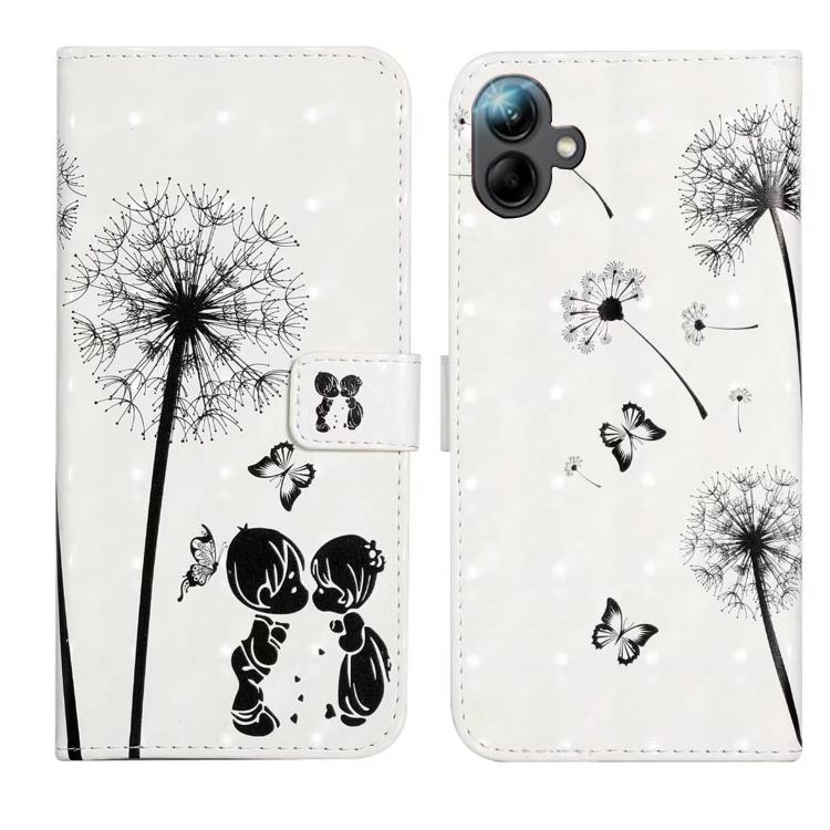 Custodia per telefono in pelle con disegno 3D in rilievo a olio, For Samsung Galaxy A17 5G, For Samsung Galaxy A07 5G
