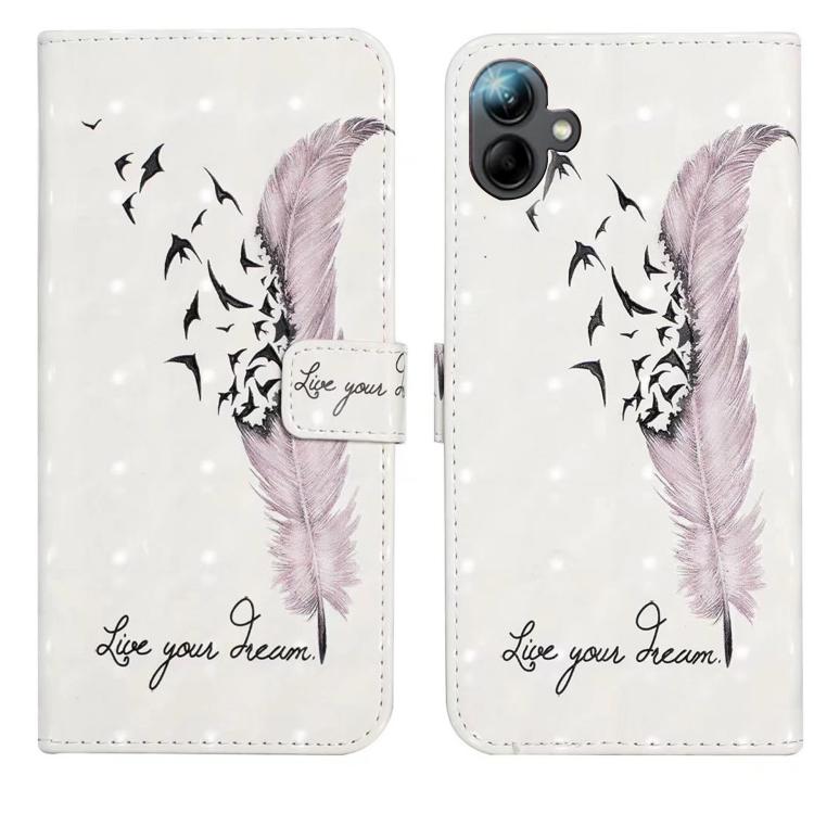 Custodia per telefono in pelle con disegno 3D in rilievo a olio, For Samsung Galaxy A17 5G, For Samsung Galaxy A07 5G