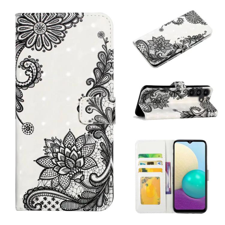 Custodia per telefono in pelle con disegno 3D in rilievo a olio, For Samsung Galaxy A57 5G, For Samsung Galaxy A37 5G