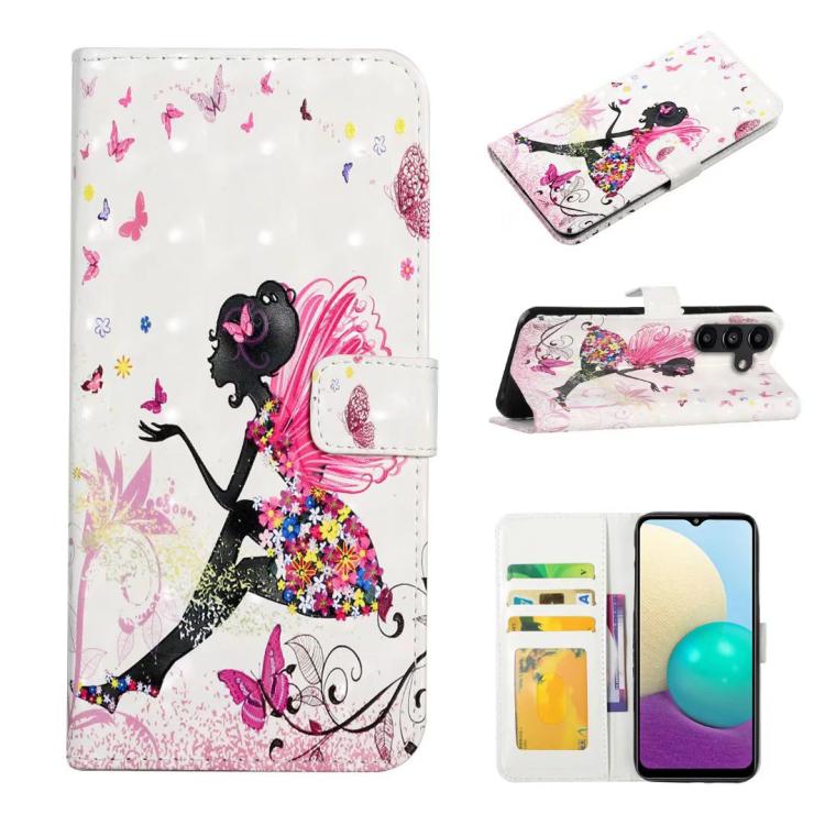 Custodia per telefono in pelle con disegno 3D in rilievo a olio, For Samsung Galaxy A57 5G, For Samsung Galaxy A37 5G